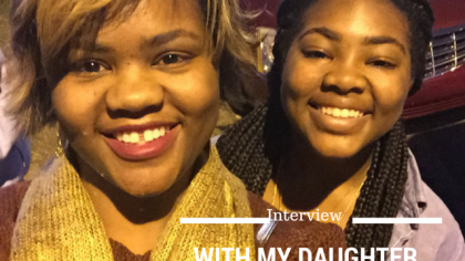 interview with my college daughter