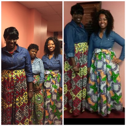african print skirts