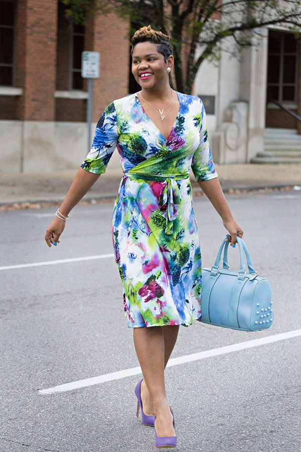 The Perfect Wrap Dress