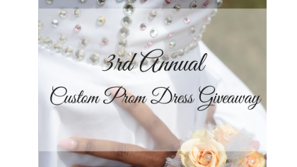 Custom Prom Dress Giveaway